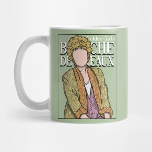 Blanche Devereaux Comic Style Mug